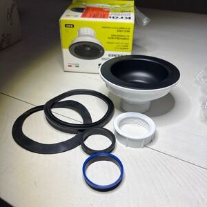 Kraus PST1-BL-C Kitchen Sink Strainer Assembly Black ABS Plastic Incomplete